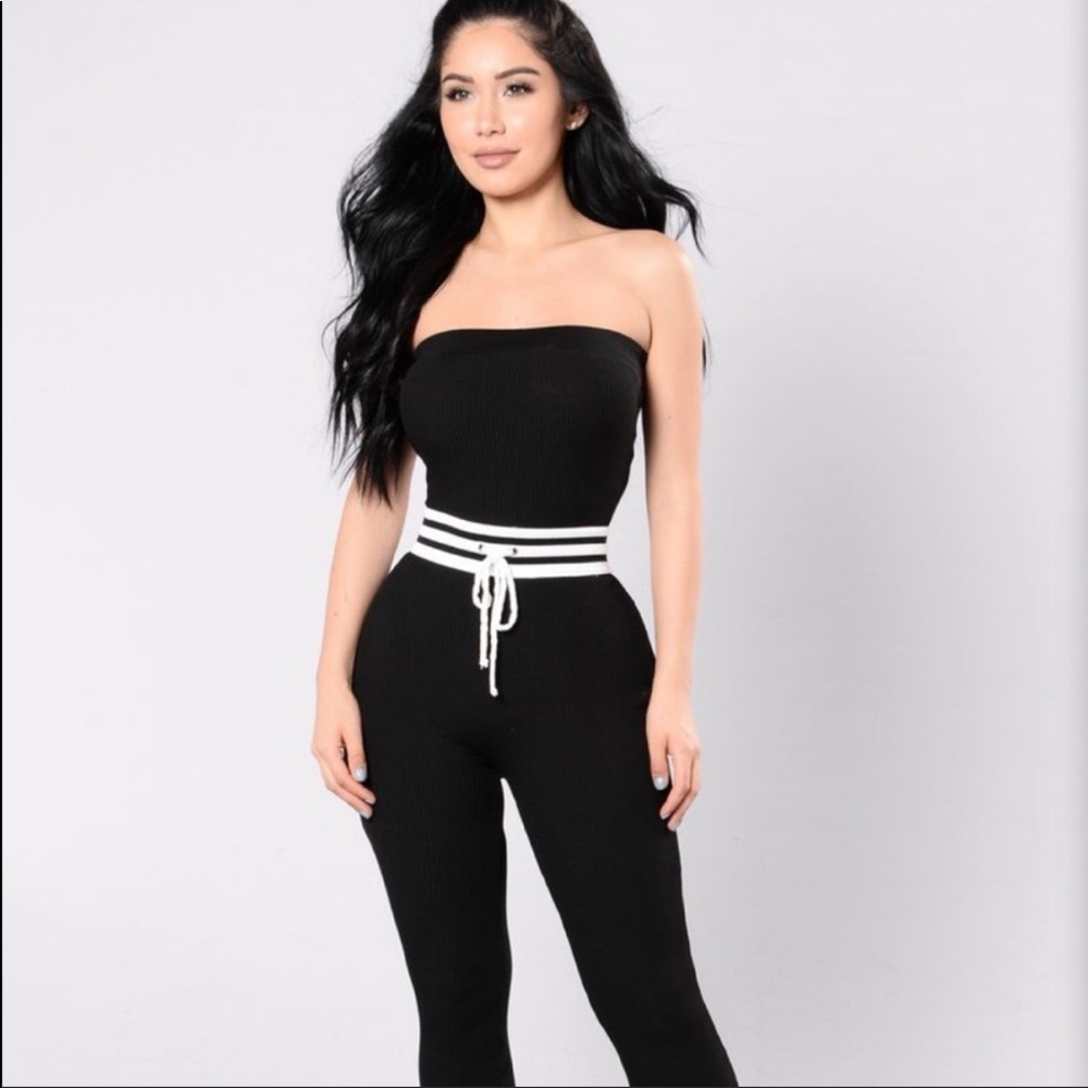 Fashion Nova Ribbed jumper - Black XS